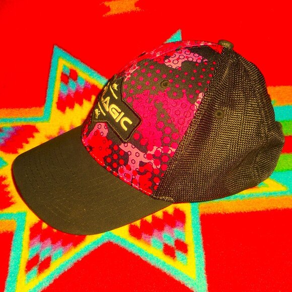 PELAGIC Women's Offshore Ambush Fishing Mesh Trucker Adjustable Hat - Picture 2 of 6